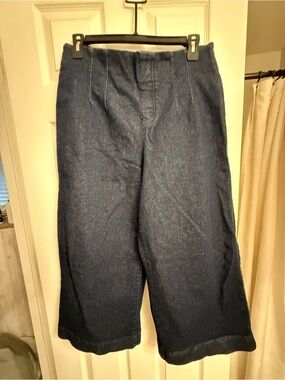 SPANX Navy Blue Stretch Jeggings with Branded Tag
